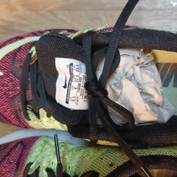 NIKE ZOOM ELITE 8 RUNNING SHOES ghost green SIZE 6.5 WOMENS - Picture 2 of 5